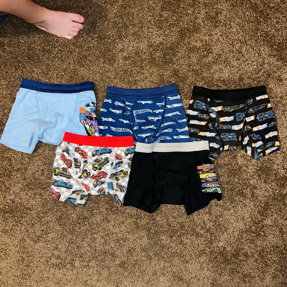 Blue and Black Underwear Accessories Collection